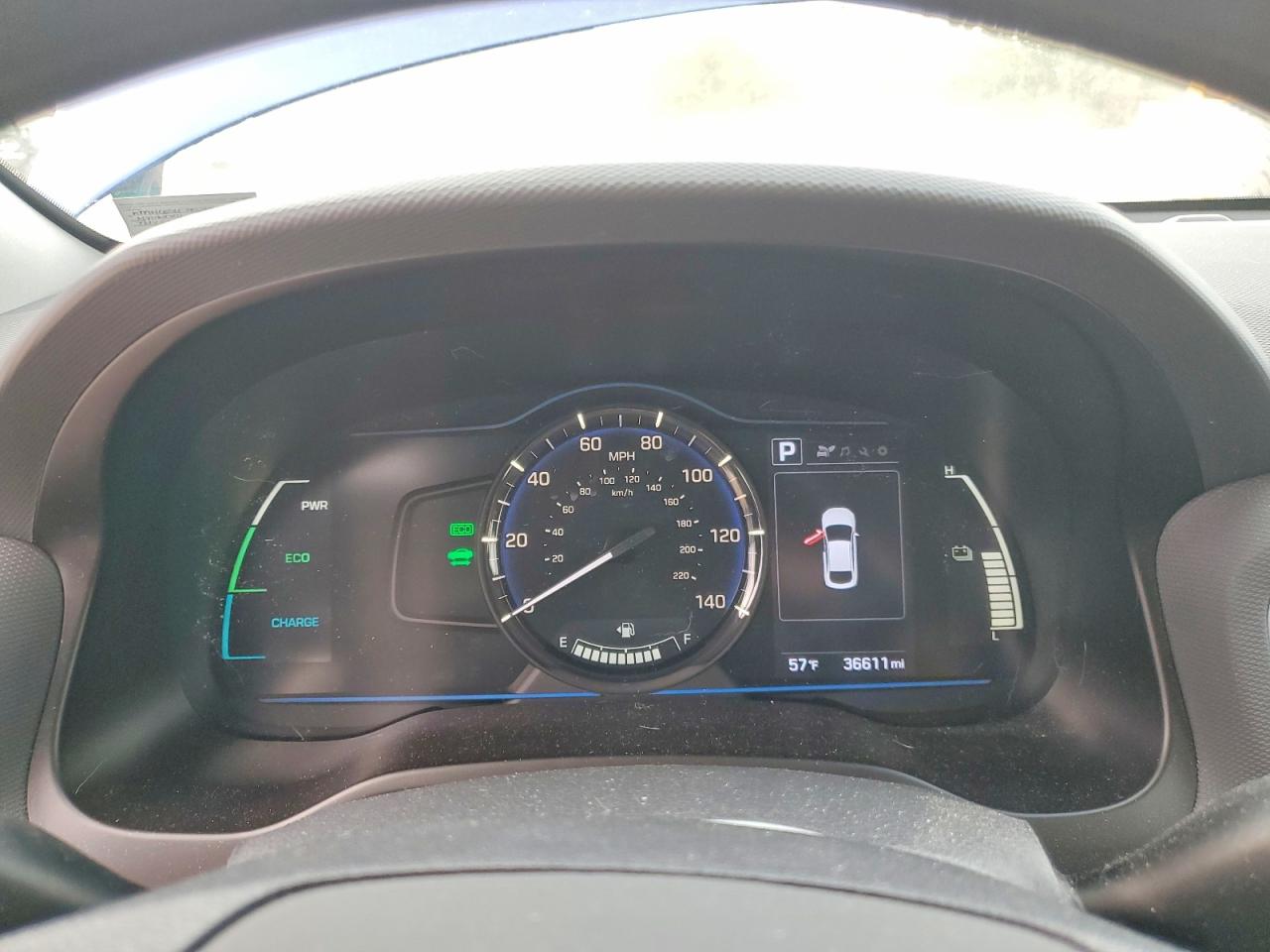 2019 HYUNDAI IONIQ BLUE photo 9