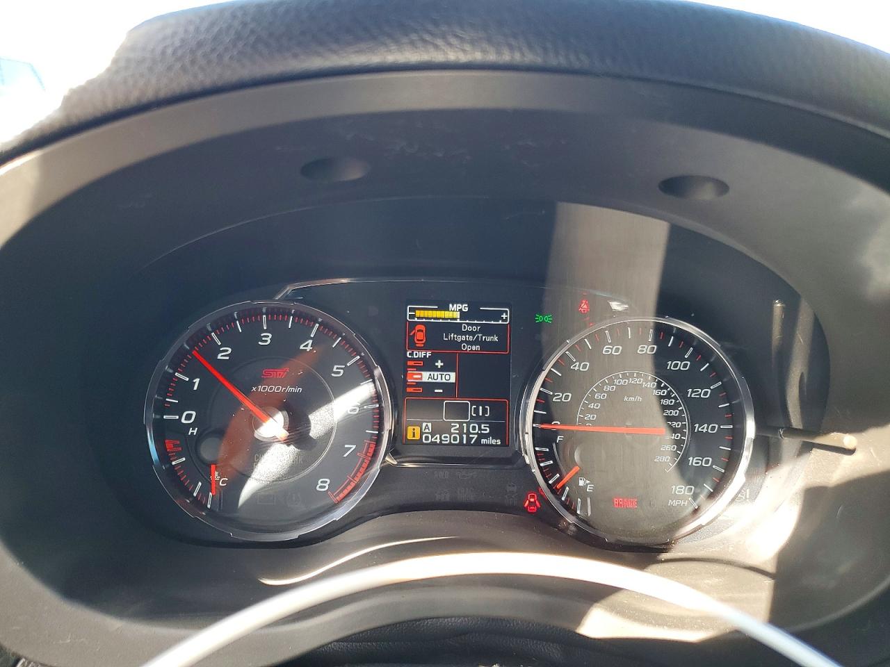 2020 SUBARU WRX STI photo 9
