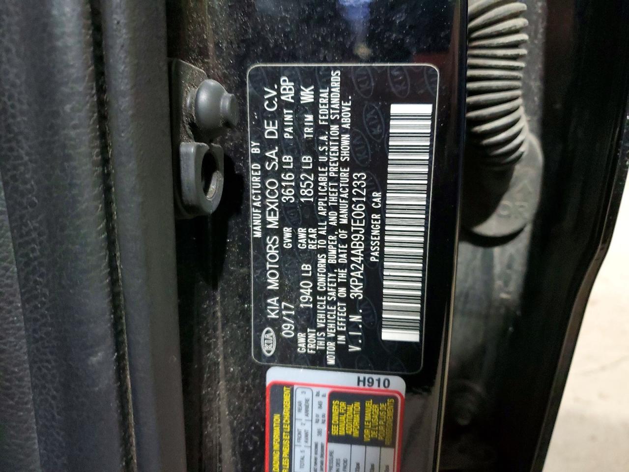 2018 KIA RIO LX photo 12