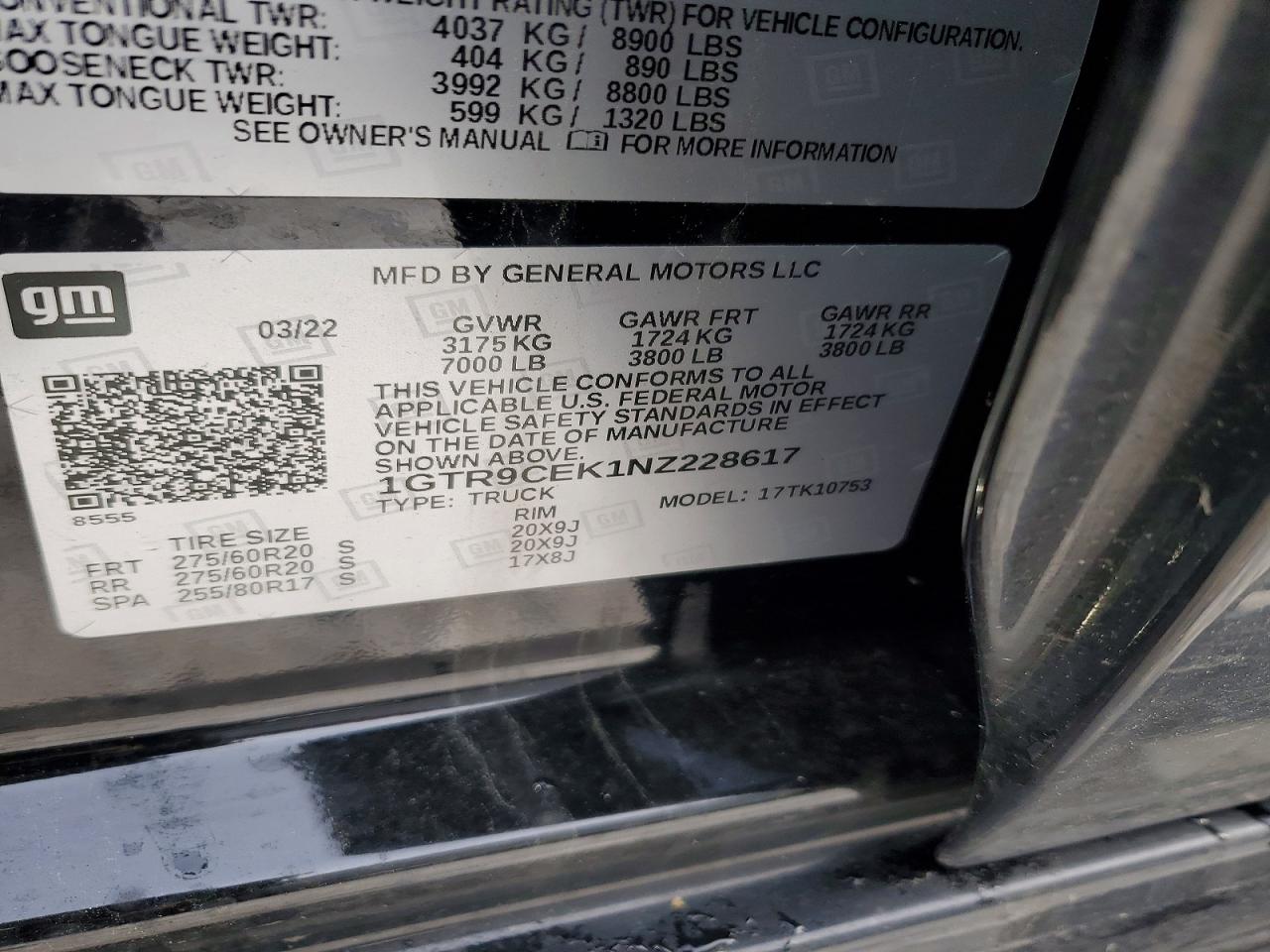 2022 GMC SIERRA LIMITED K1500 ELEVATION photo 12