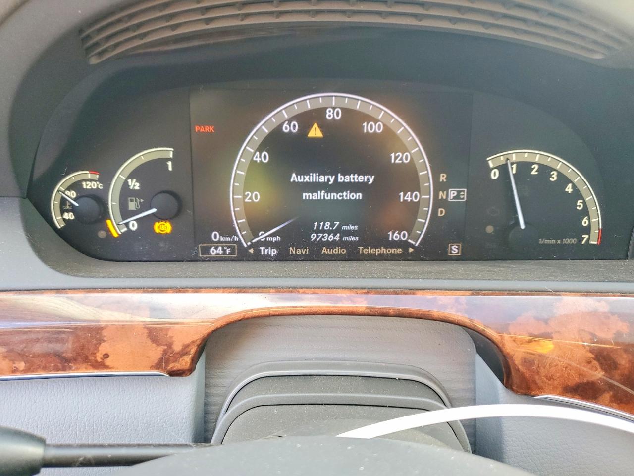 2009 MERCEDES-BENZ S 550 photo 9
