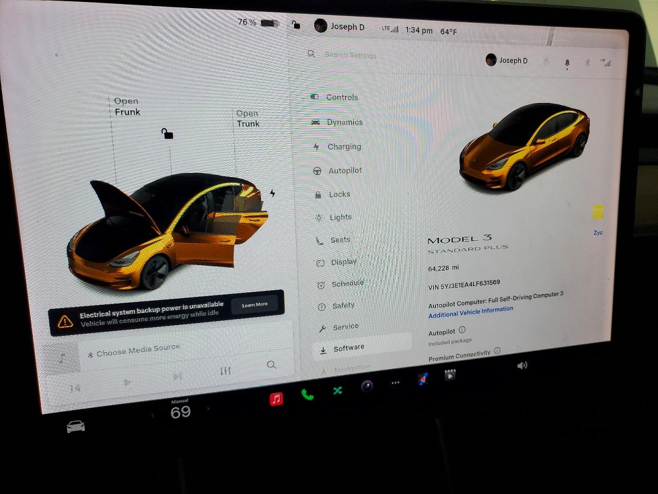 2020 TESLA MODEL 3 photo 9