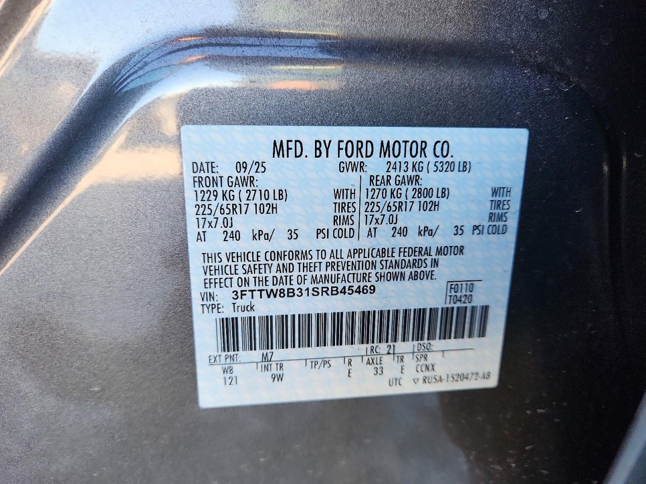 2025 FORD MAVERICK XL photo 12