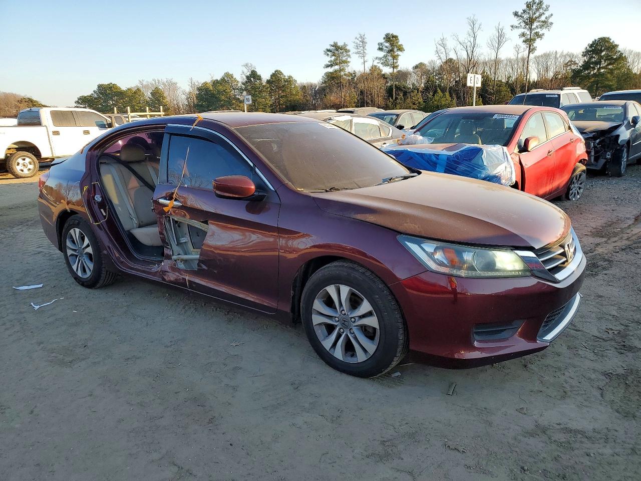 2014 HONDA ACCORD LX photo 4