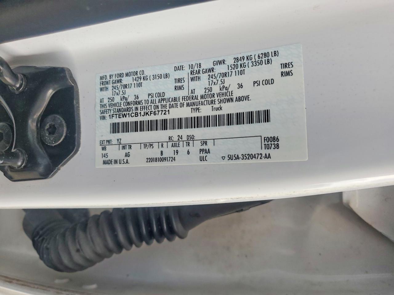 2018 FORD F150 SUPERCREW photo 23