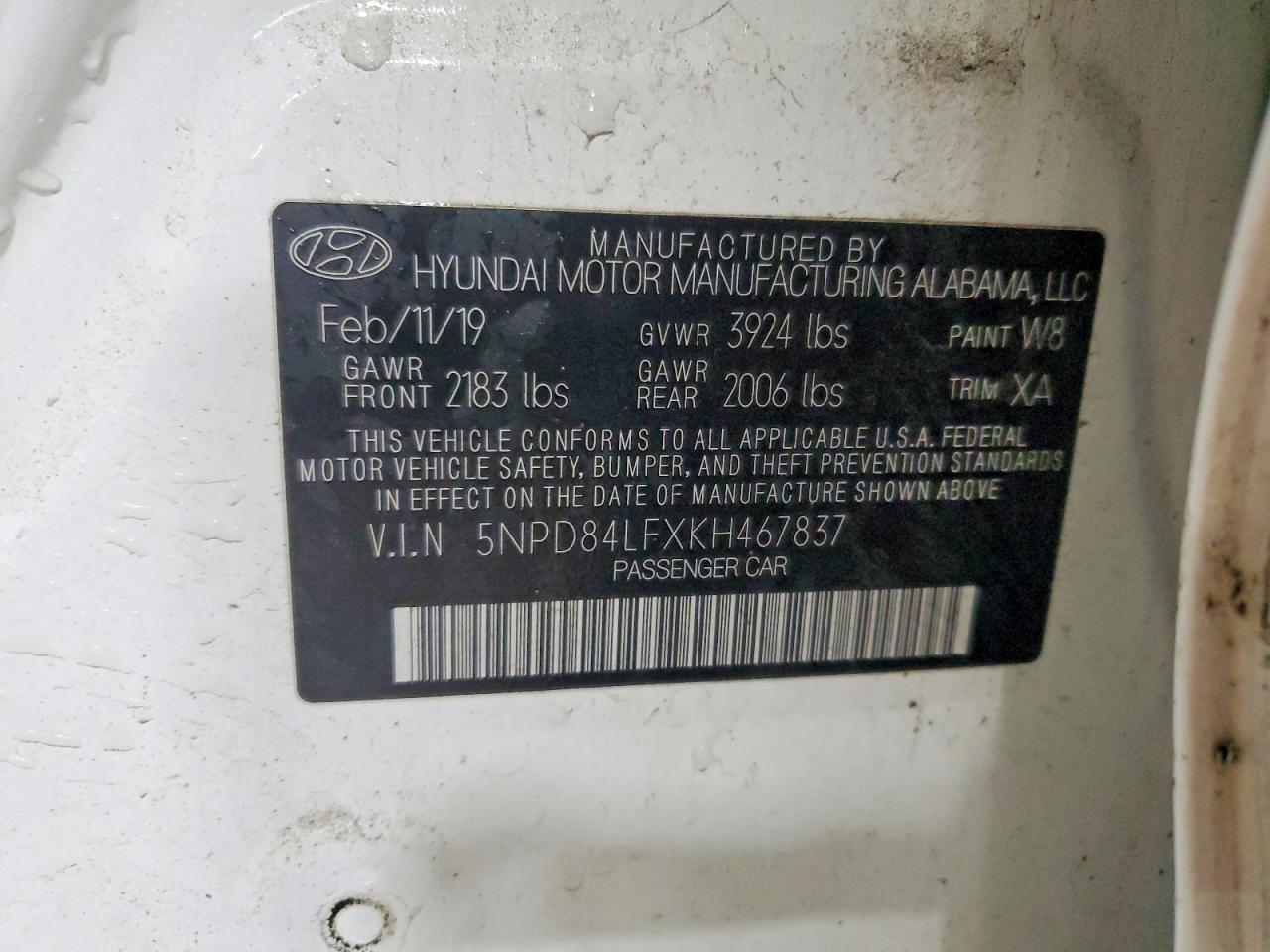 2019 HYUNDAI ELANTRA SEL photo 13