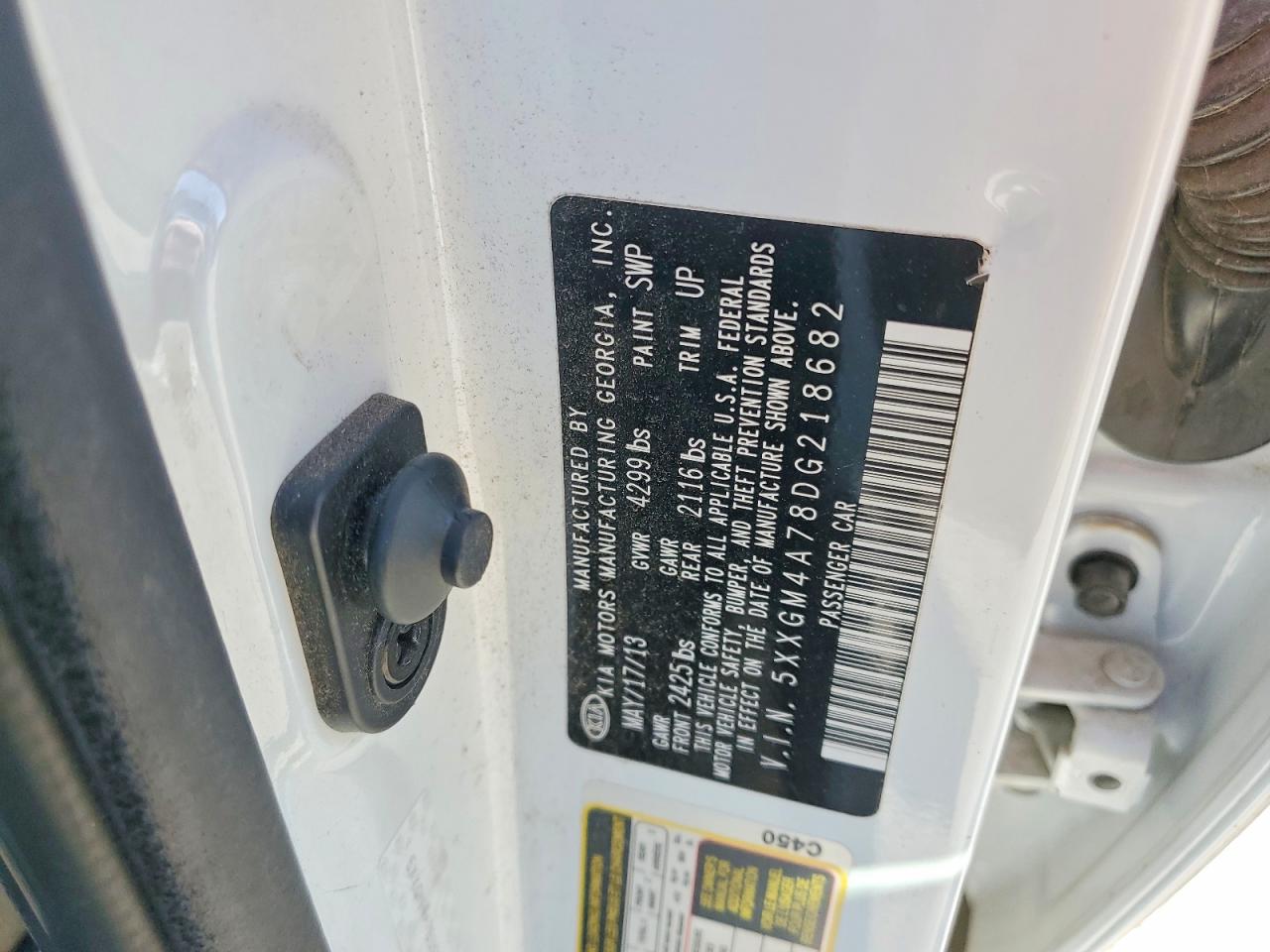 2013 KIA OPTIMA LX photo 12