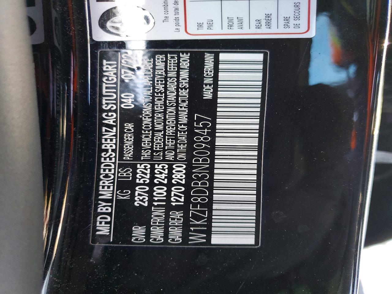 2022 MERCEDES-BENZ E 350 photo 12