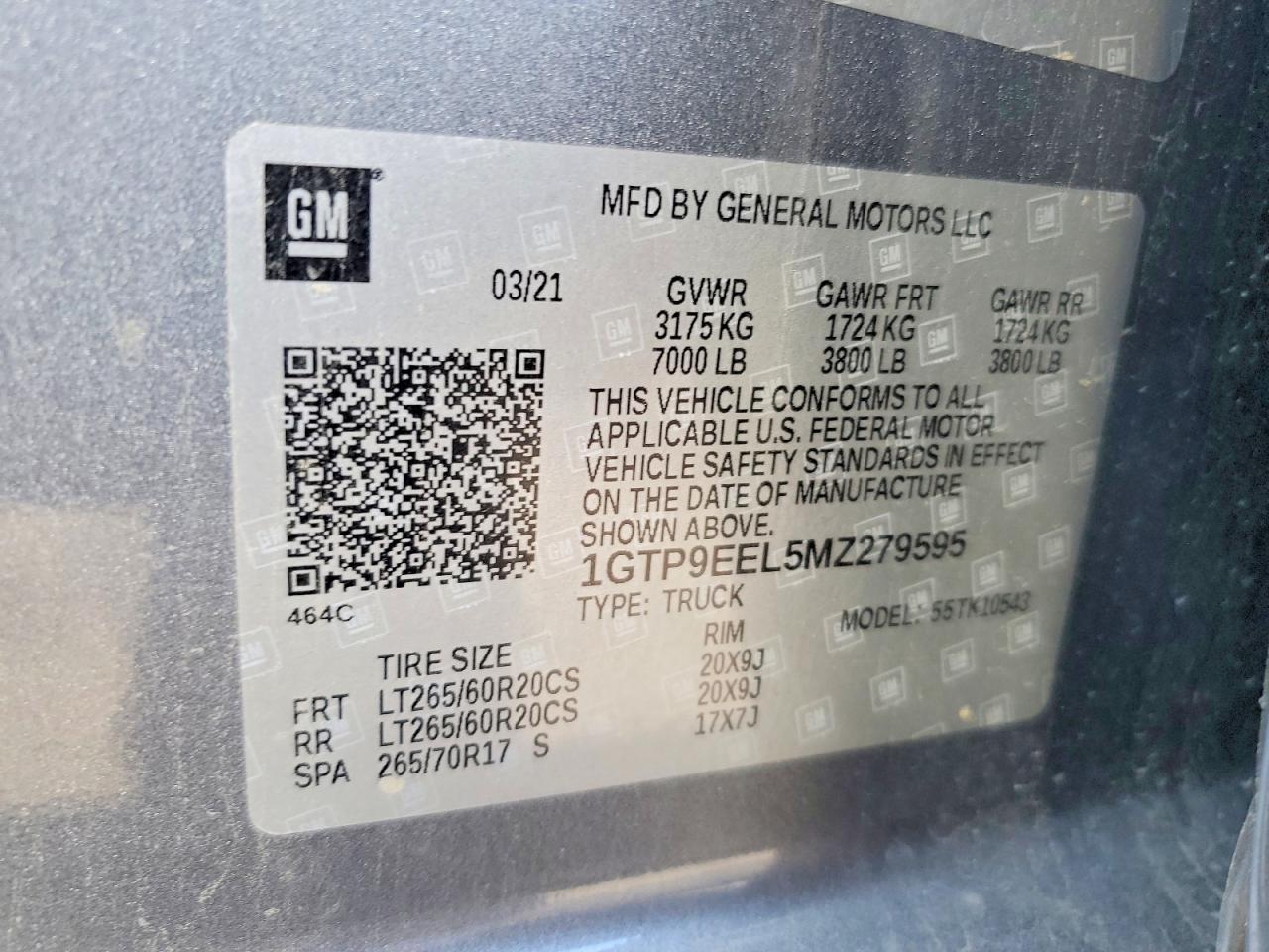 2021 GMC SIERRA K1500 AT4 photo 12
