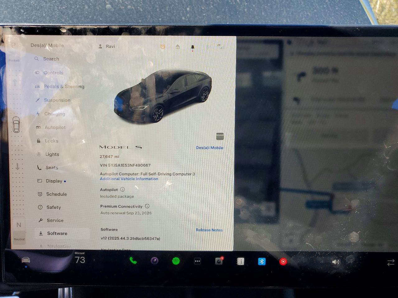 2022 TESLA MODEL S photo 9