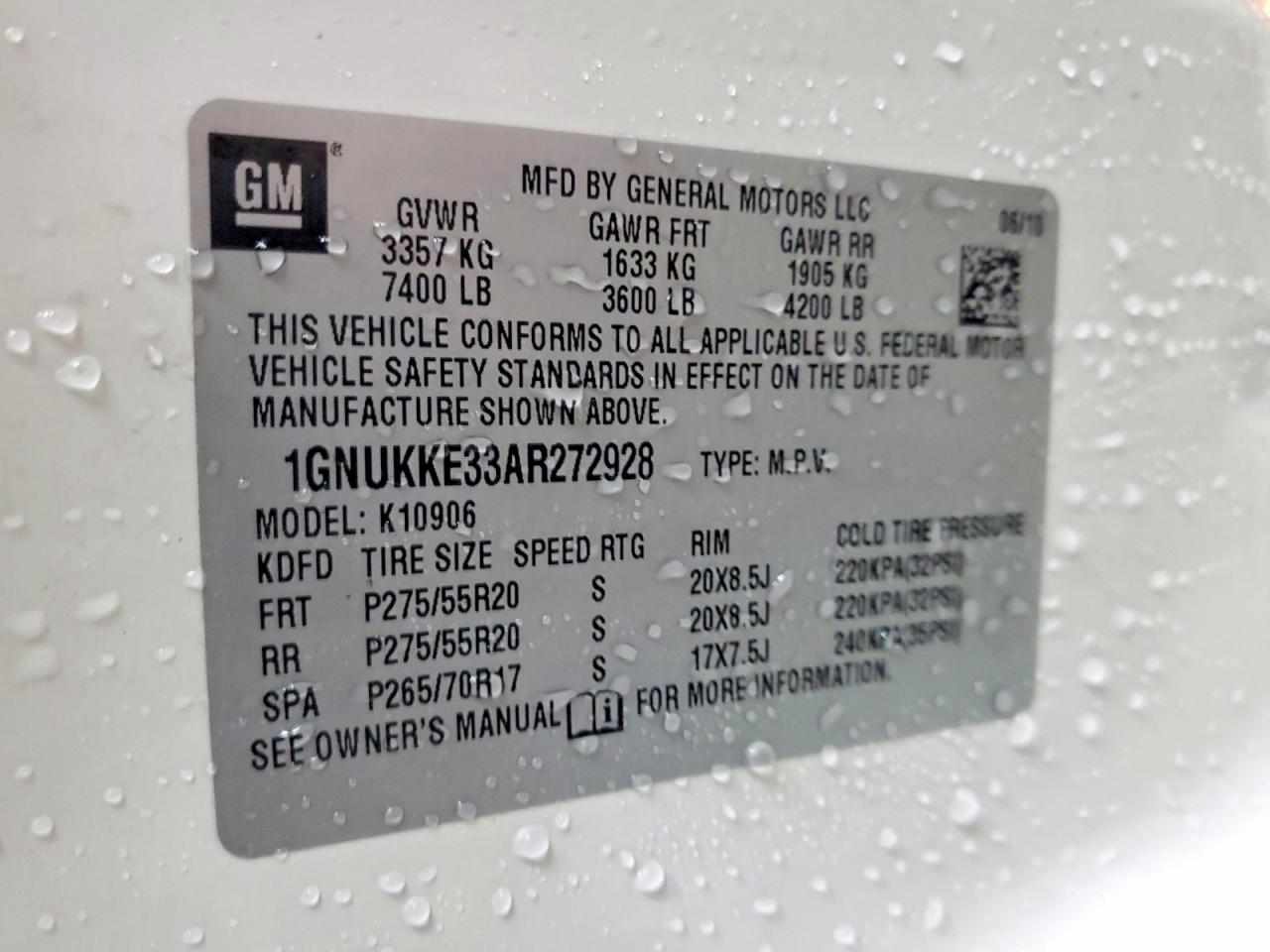 2010 CHEVROLET SUBURBAN K1500 LTZ photo 13