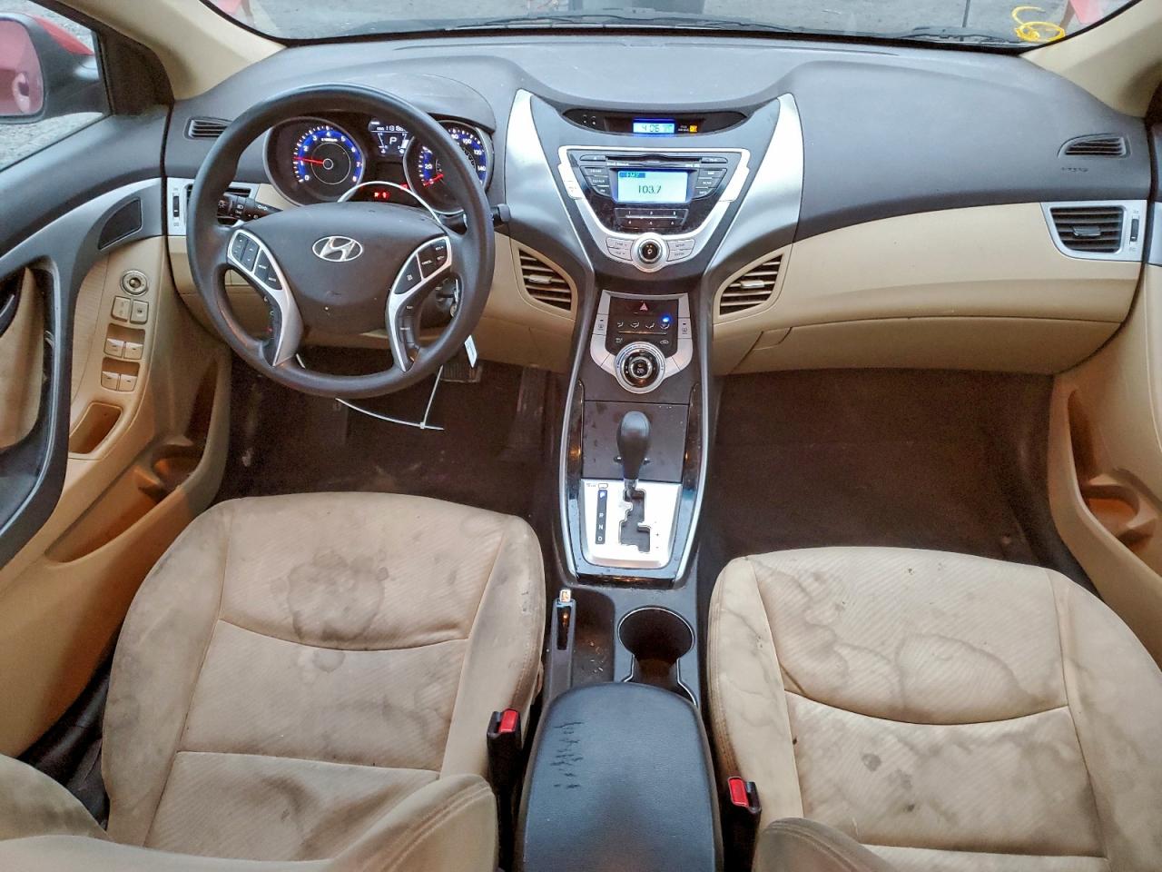 2012 HYUNDAI ELANTRA GLS photo 8