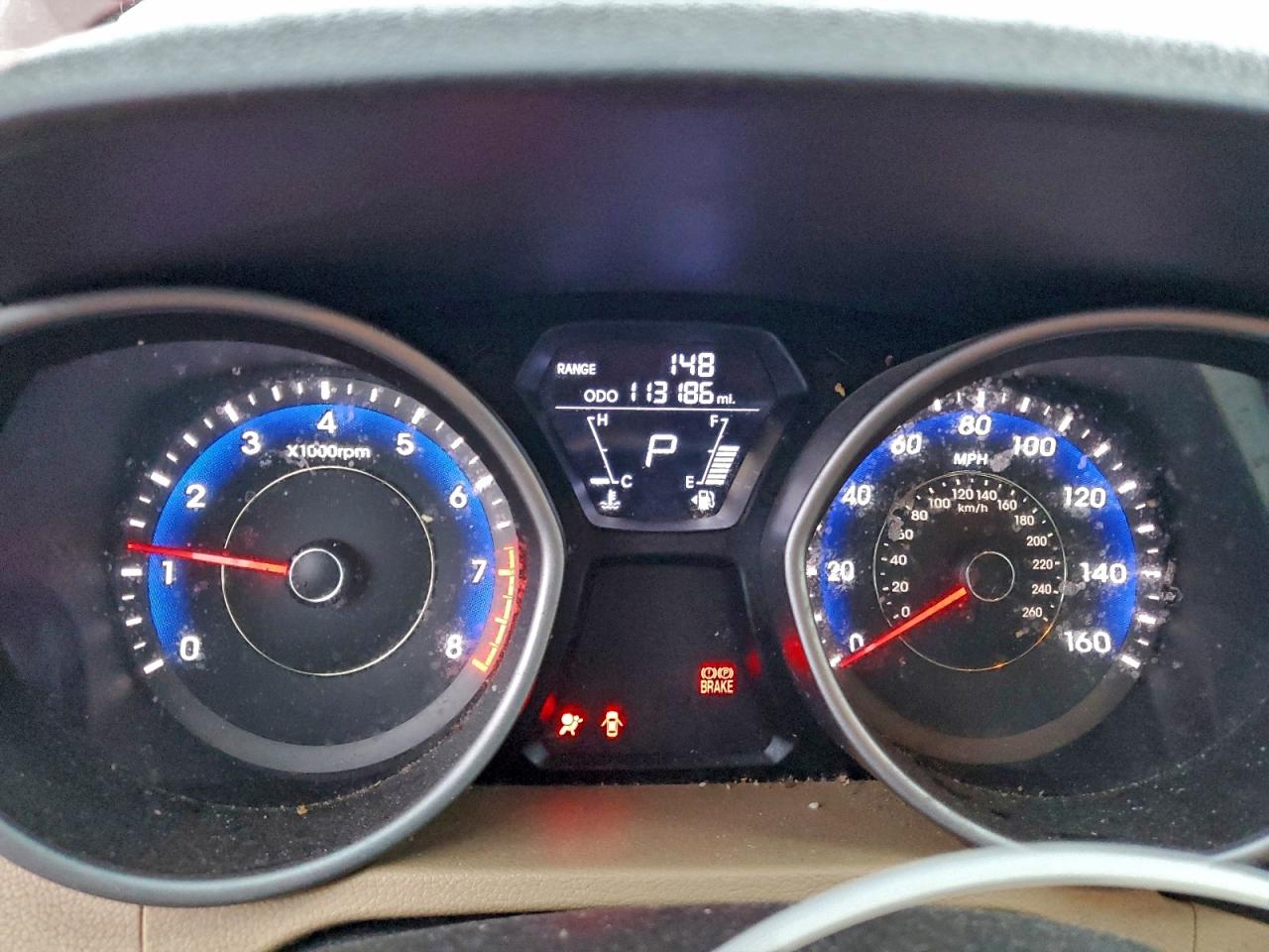 2012 HYUNDAI ELANTRA GLS photo 9