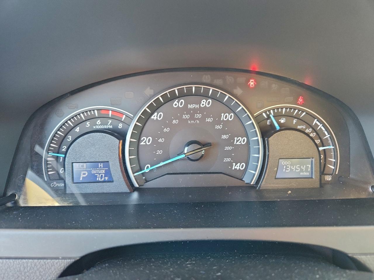 2012 TOYOTA CAMRY BASE photo 9