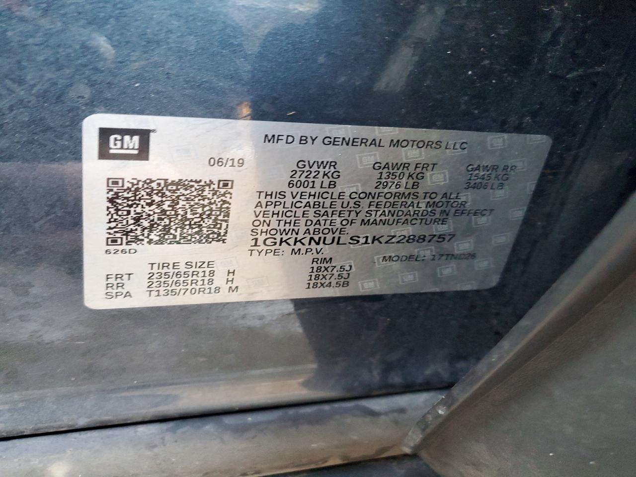 2019 GMC ACADIA SLT-1 photo 25