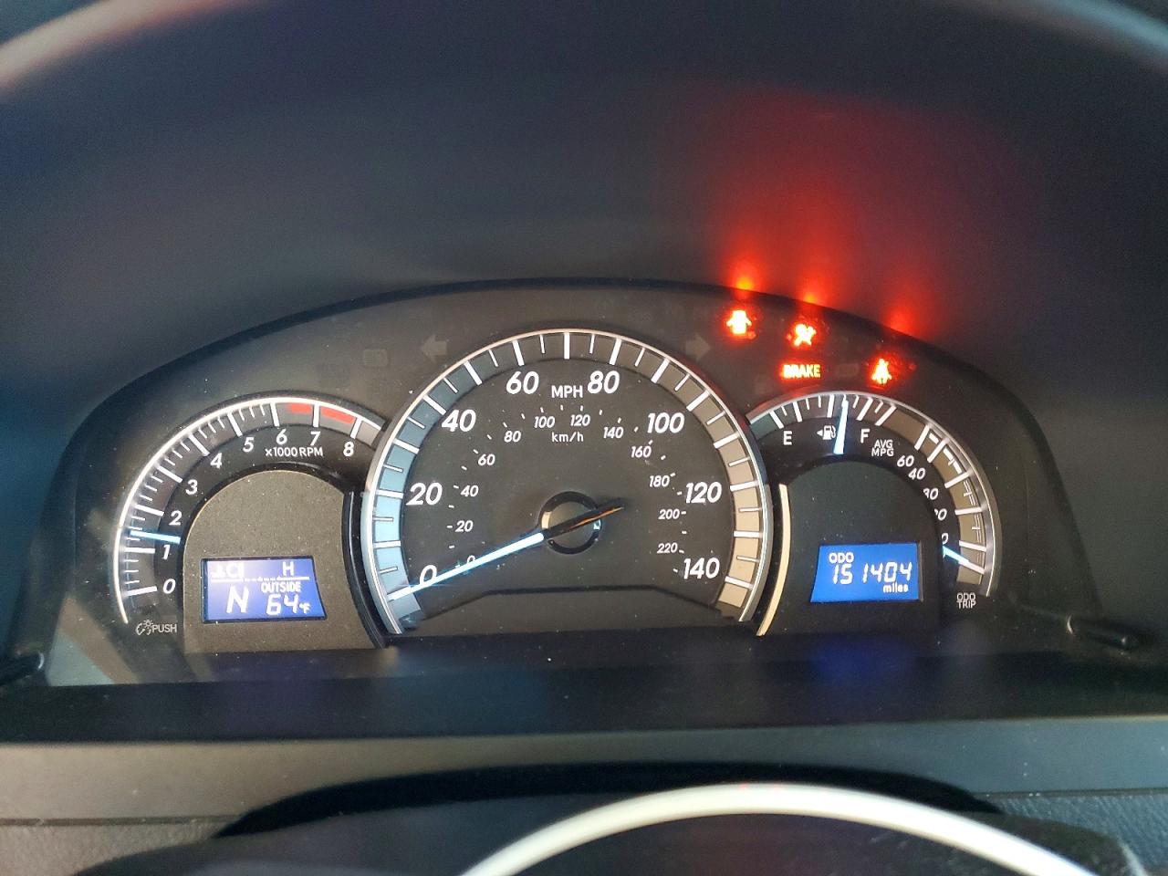 2014 TOYOTA CAMRY L photo 9