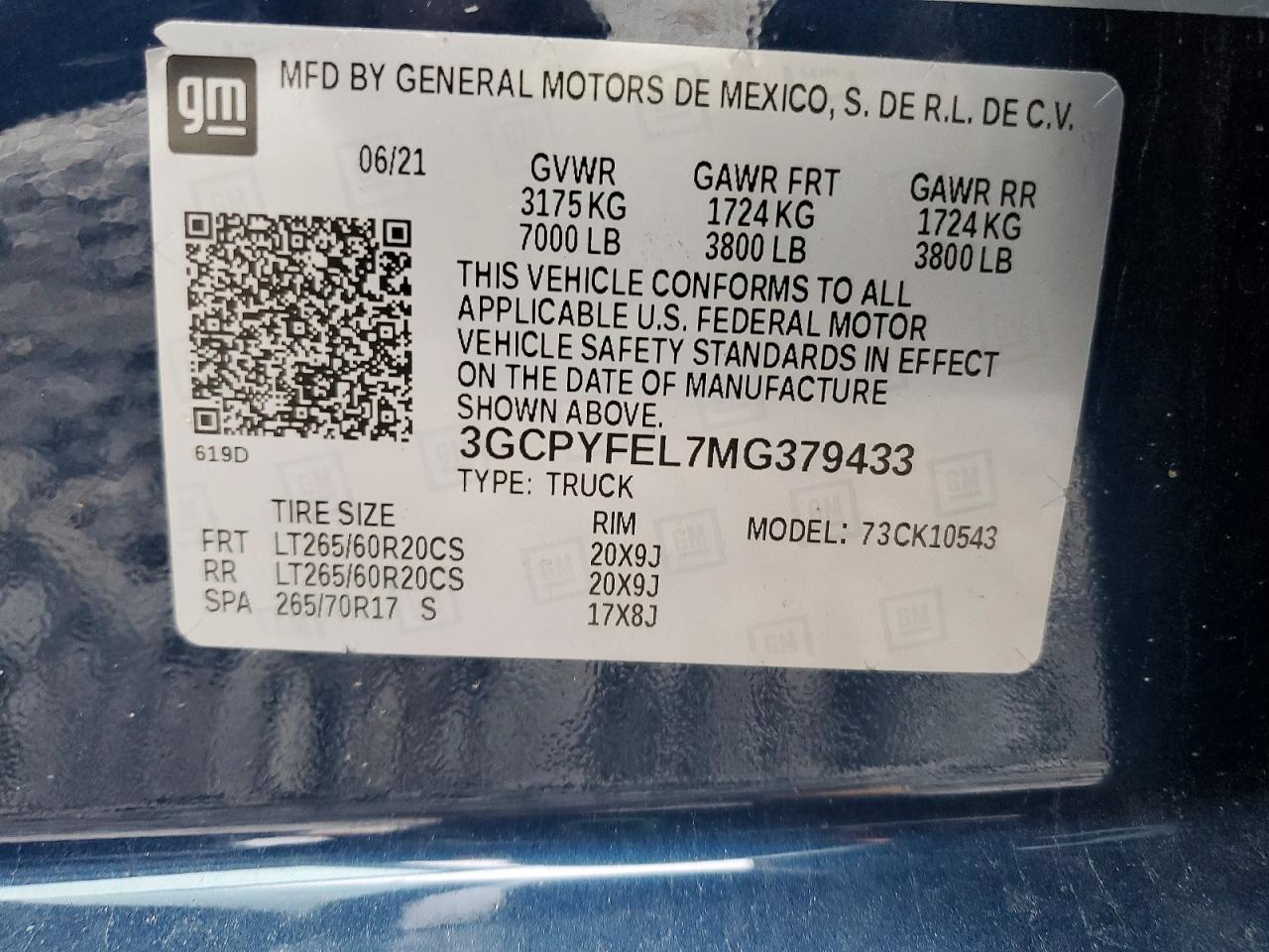 2021 CHEVROLET SILVERADO K1500 LT TRAIL BOSS photo 12