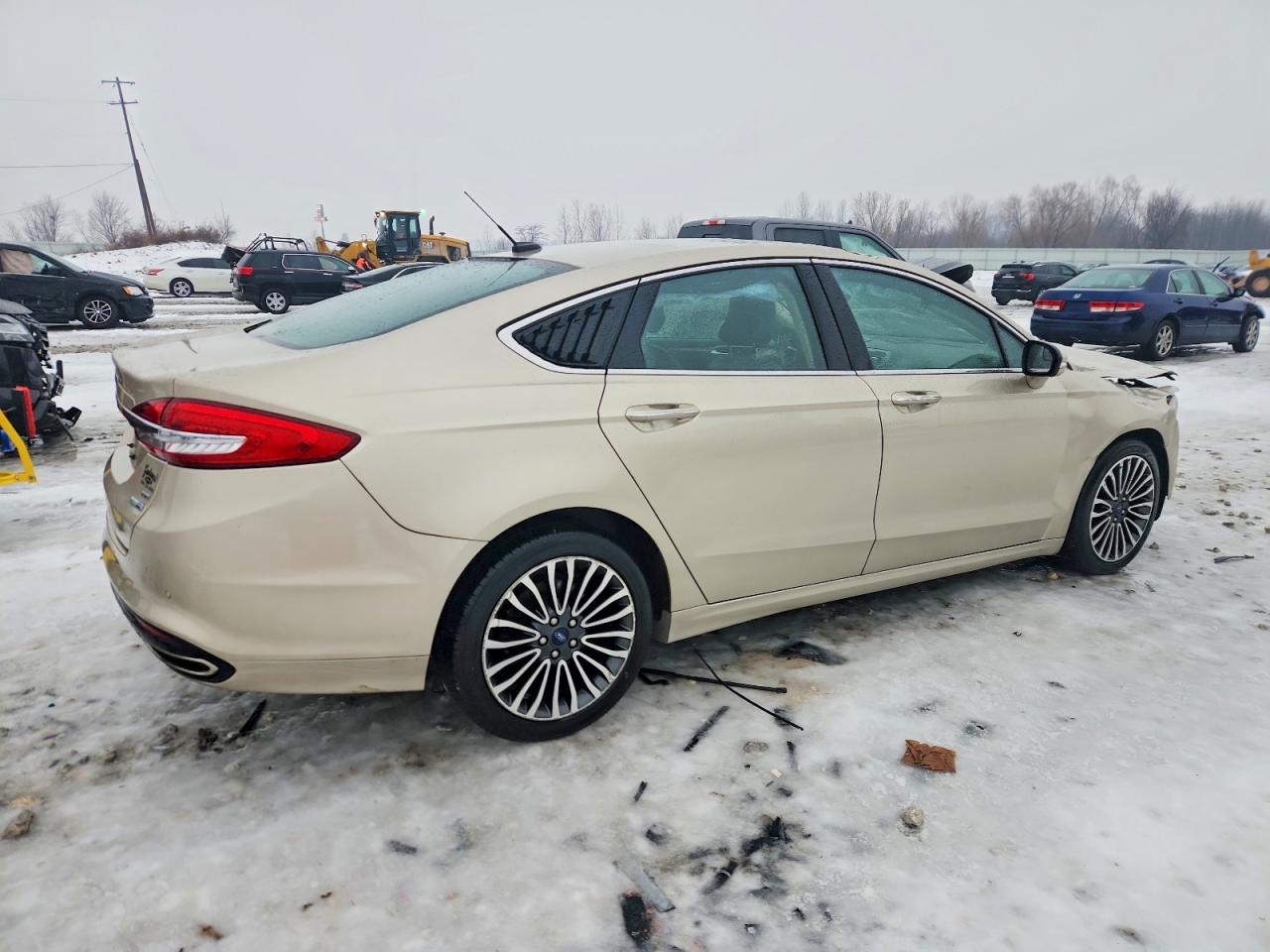 2017 FORD FUSION SE photo 3