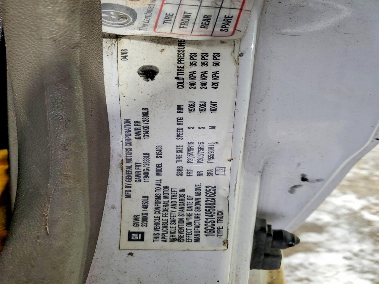2008 CHEVROLET COLORADO photo 12