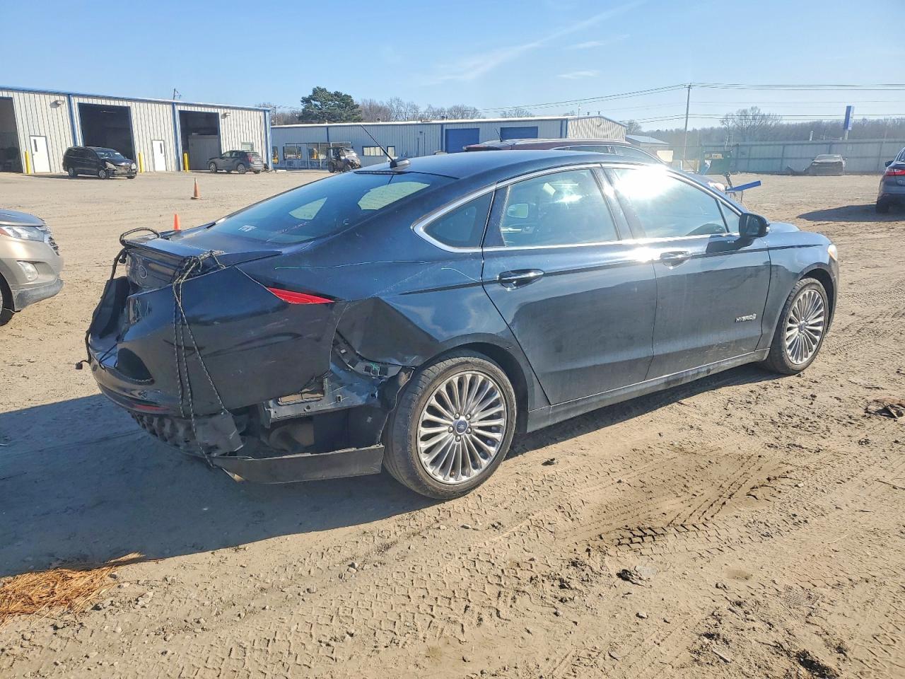 2014 FORD FUSION TITANIUM HEV photo 3