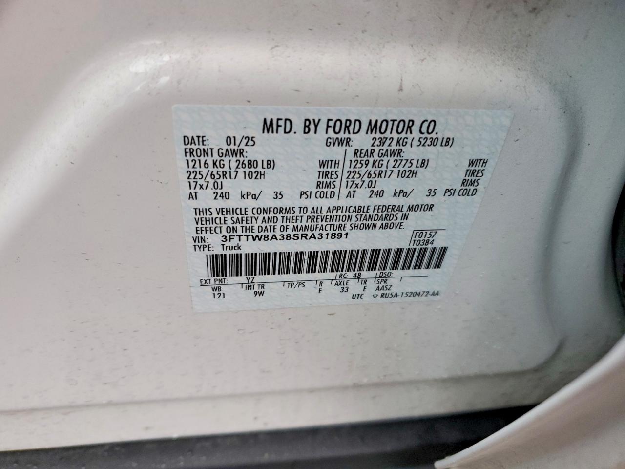 2025 FORD MAVERICK XL photo 12