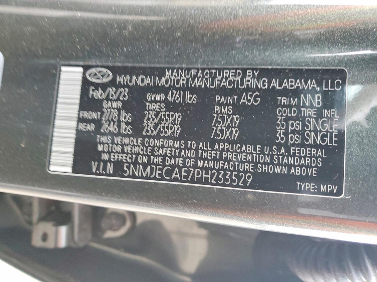 2023 HYUNDAI TUCSON LIMITED photo 27