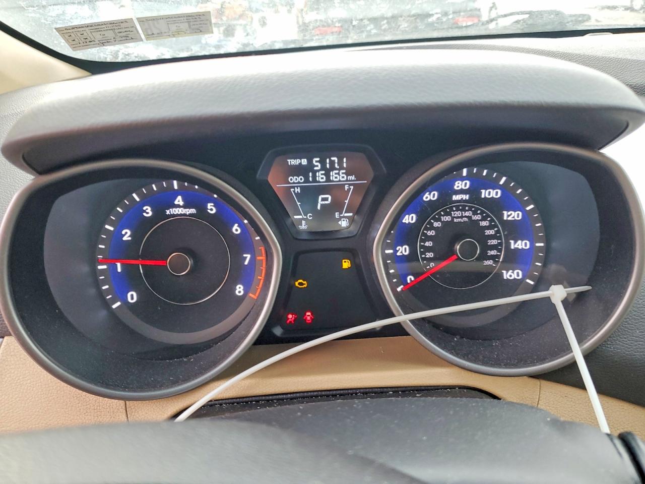 2013 HYUNDAI ELANTRA GLS photo 9