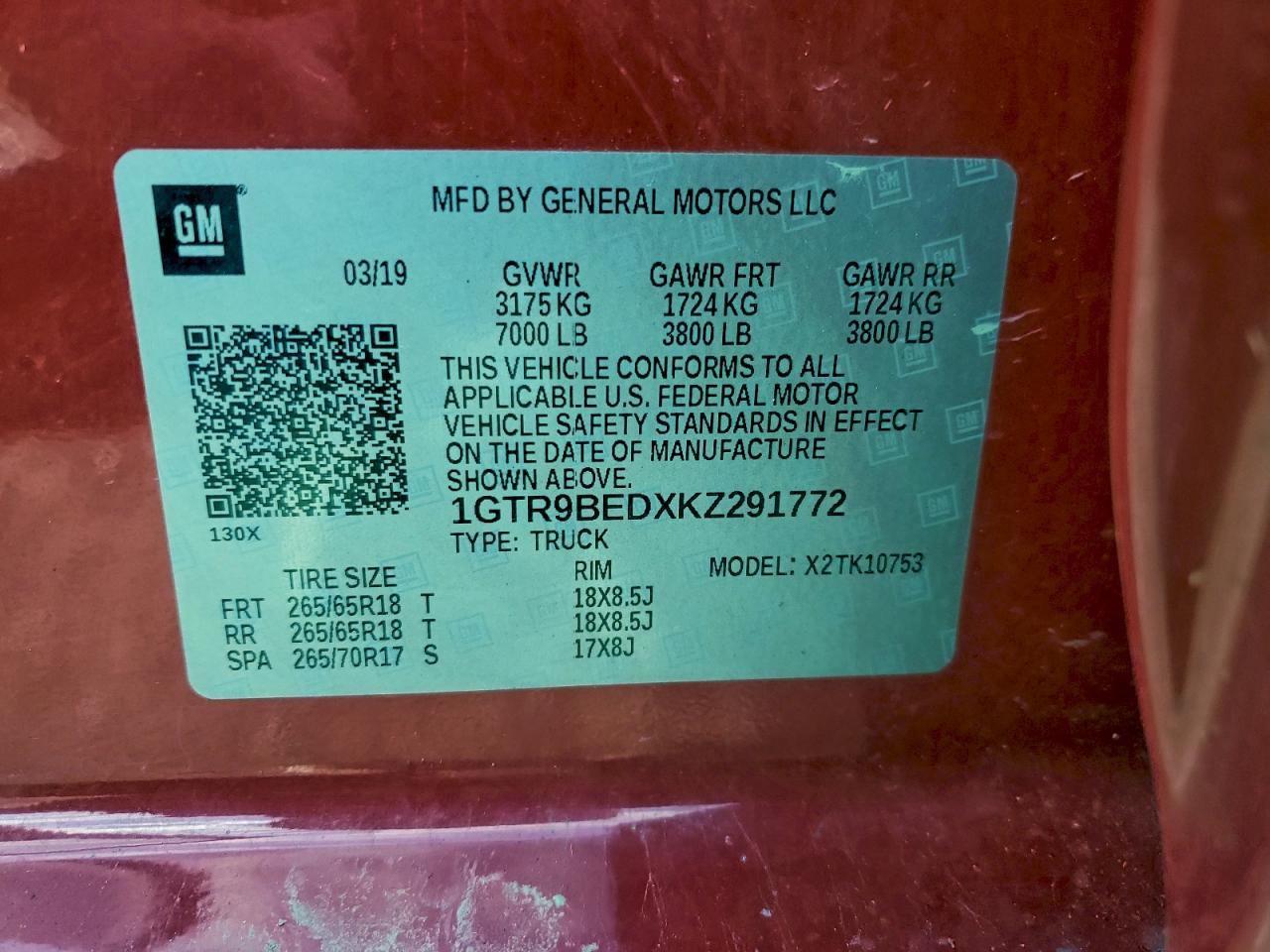 2019 GMC SIERRA K1500 SLE photo 34