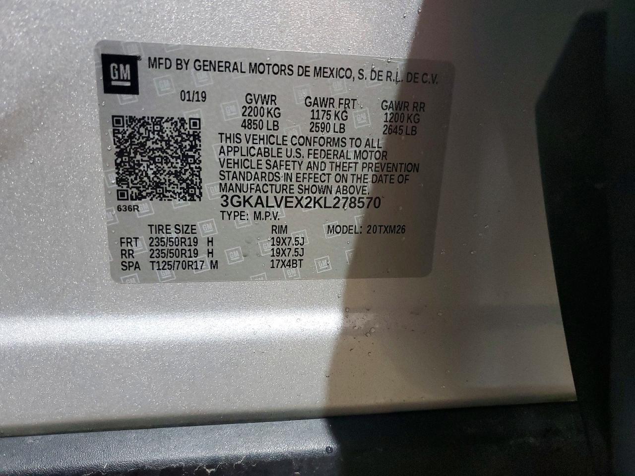 2019 GMC TERRAIN SLT photo 14