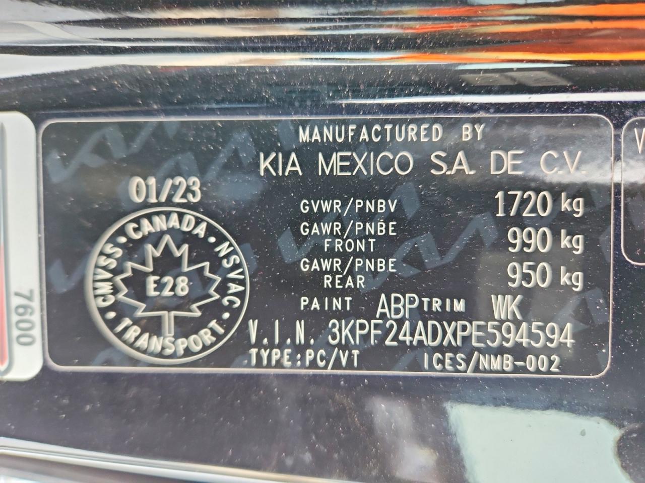 2023 KIA FORTE LX photo 12