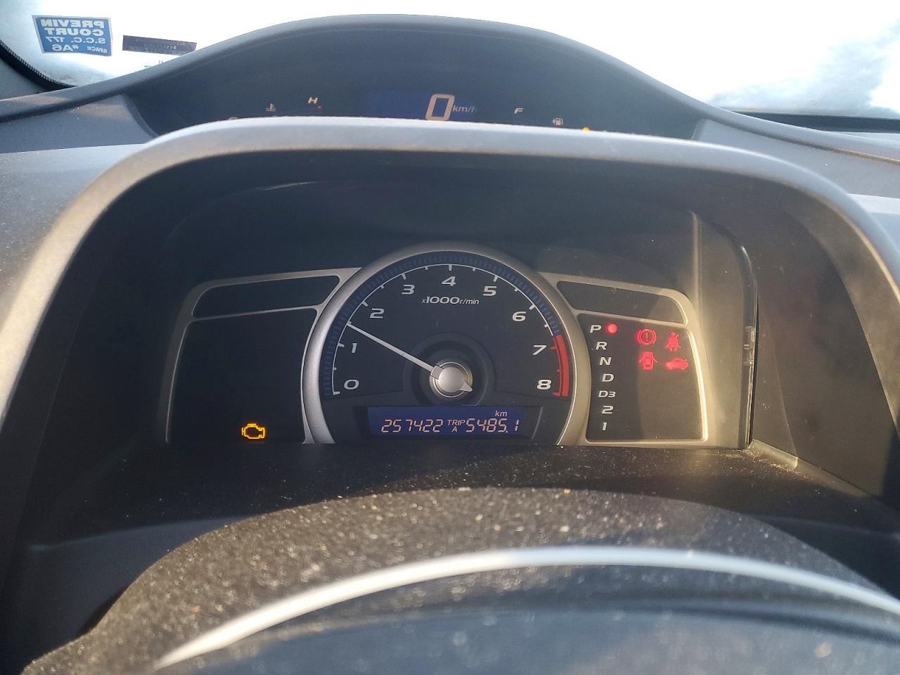 2010 HONDA CIVIC DX-G photo 9