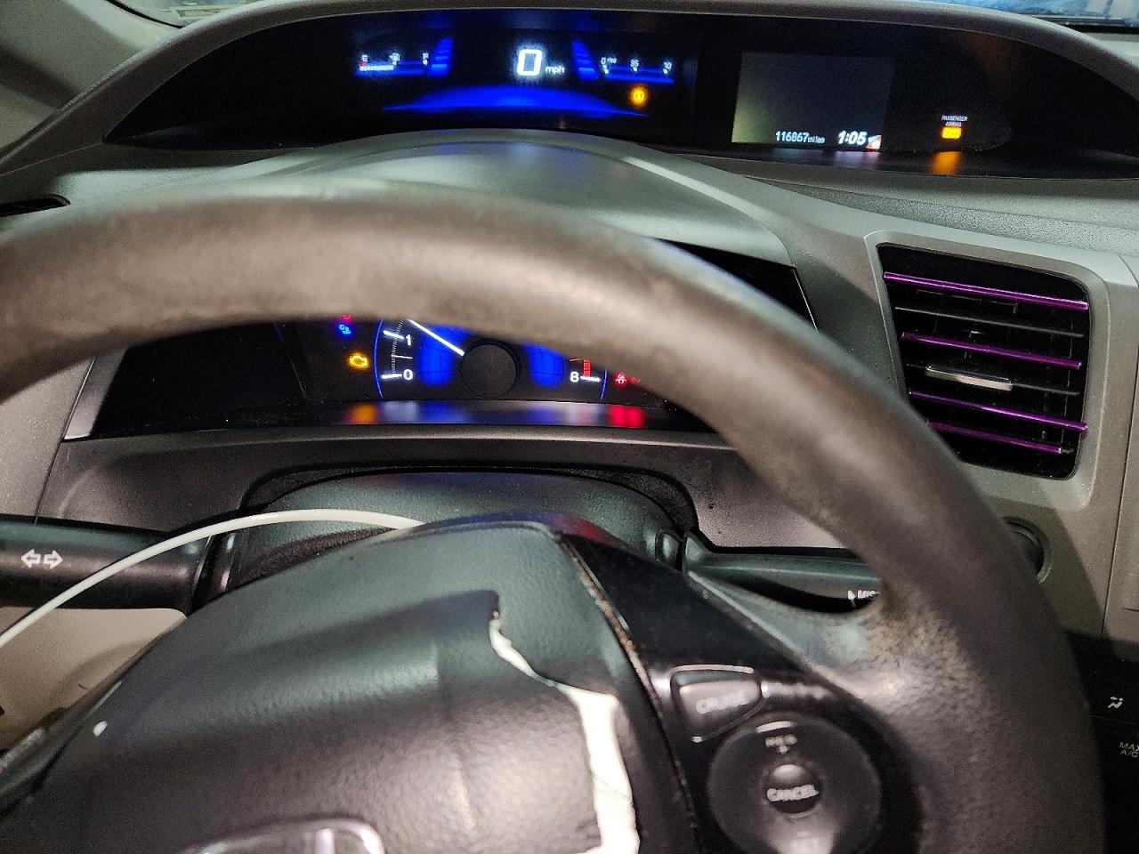 2012 HONDA CIVIC LX photo 9