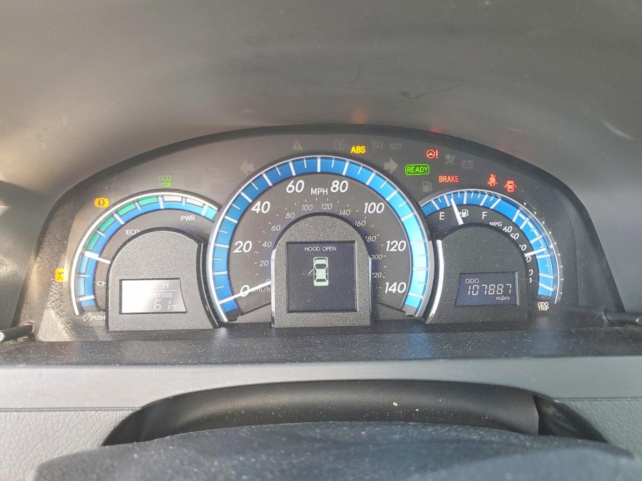2012 TOYOTA CAMRY HYBRID photo 9