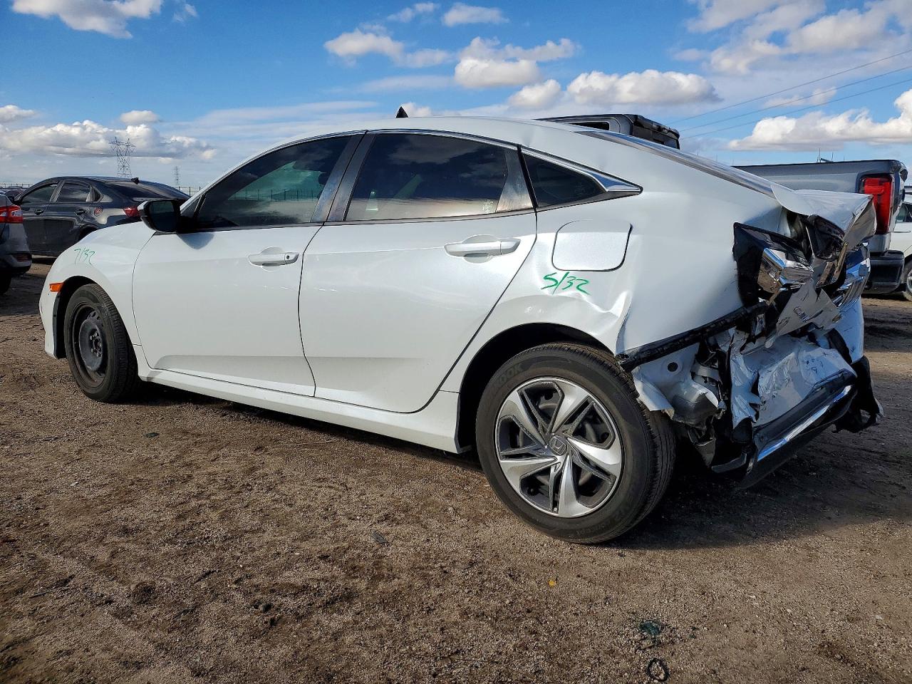 2020 HONDA CIVIC LX photo 2