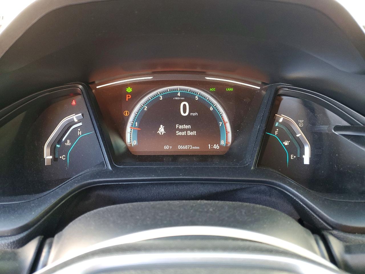 2020 HONDA CIVIC LX photo 9