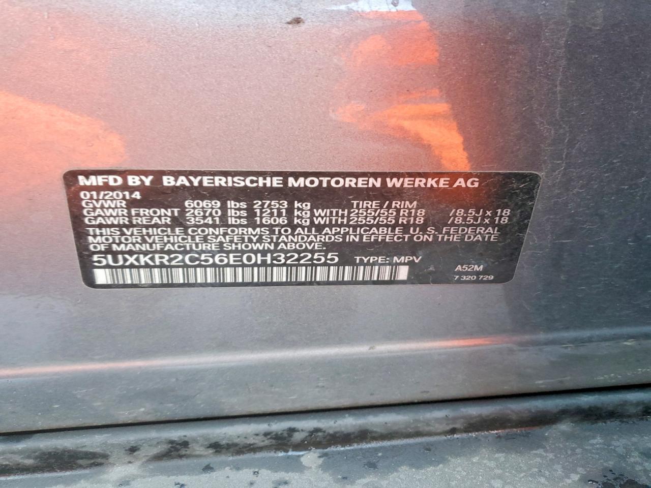 2014 BMW X5 SDRIVE35I photo 12