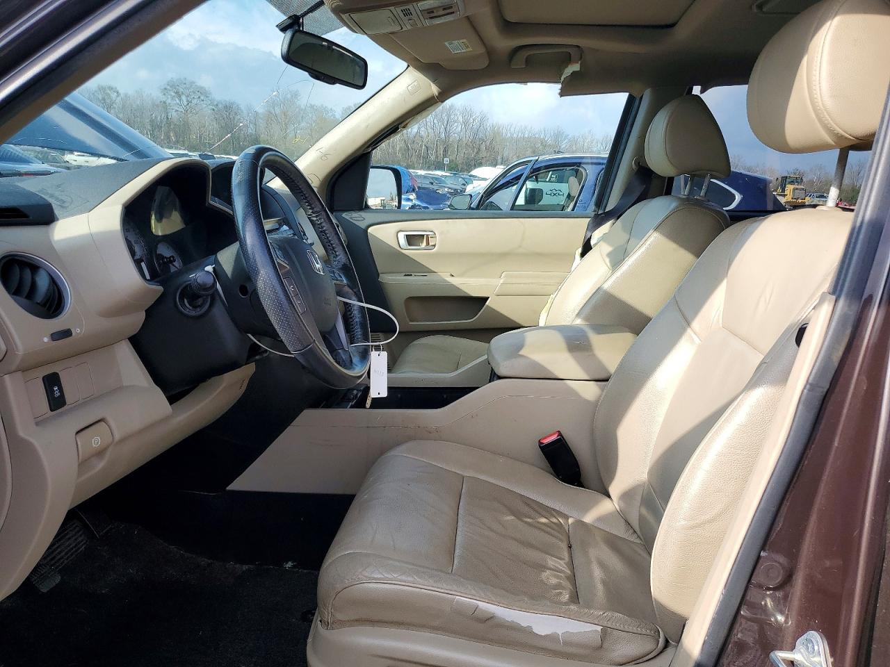 2013 HONDA PILOT EXL photo 7