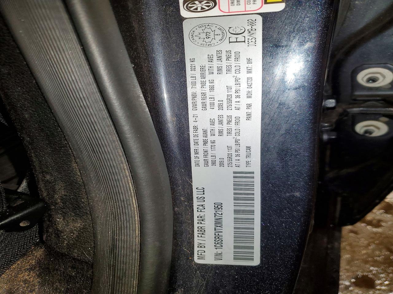 2021 RAM 1500 SPORT photo 12