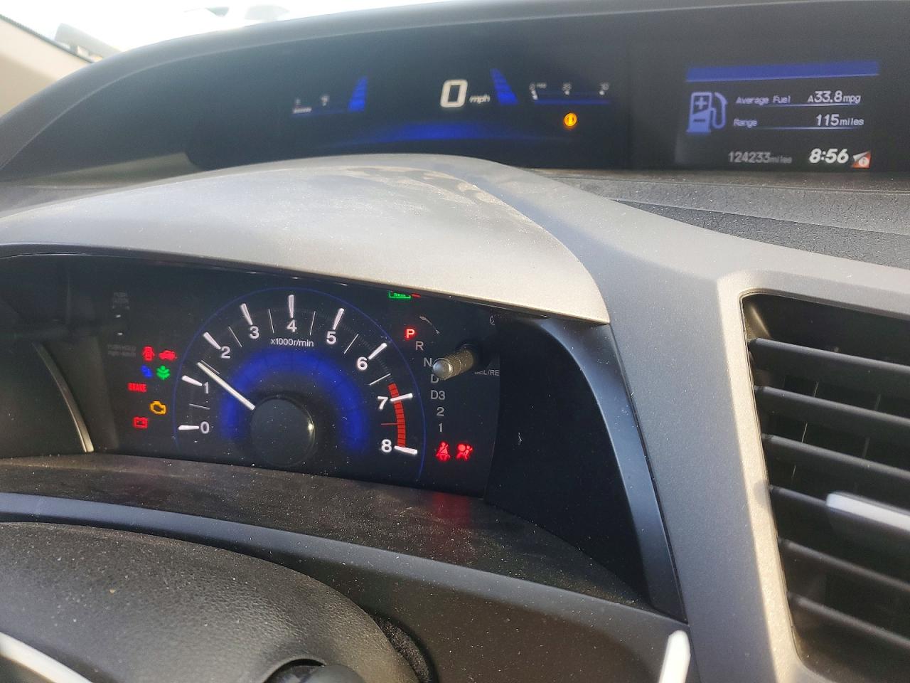 2012 HONDA CIVIC LX photo 9