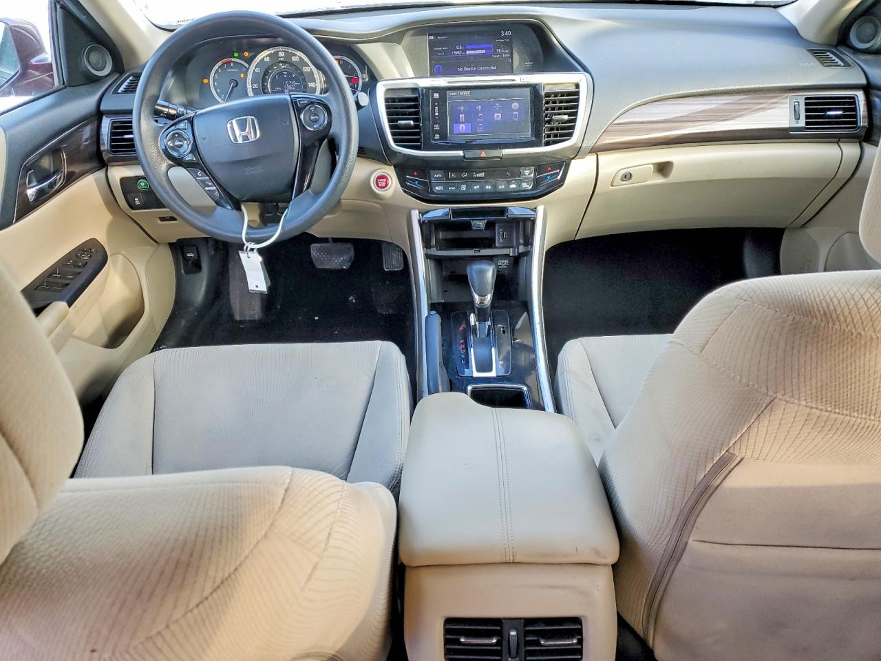 2017 HONDA ACCORD EX photo 8