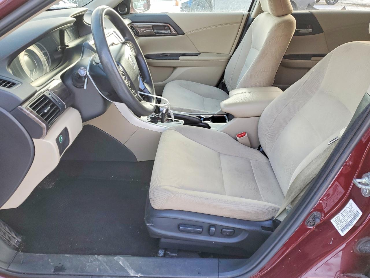 2017 HONDA ACCORD EX photo 7
