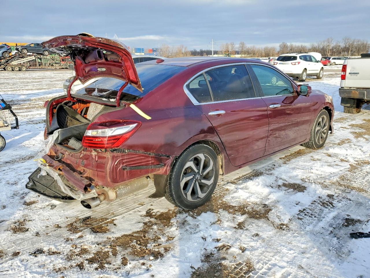 2017 HONDA ACCORD EX photo 3