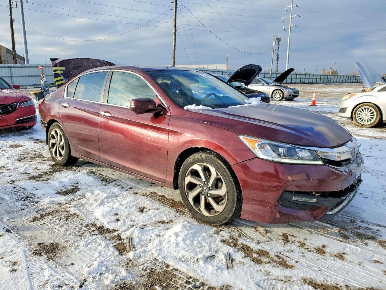 2017 HONDA ACCORD EX photo 4
