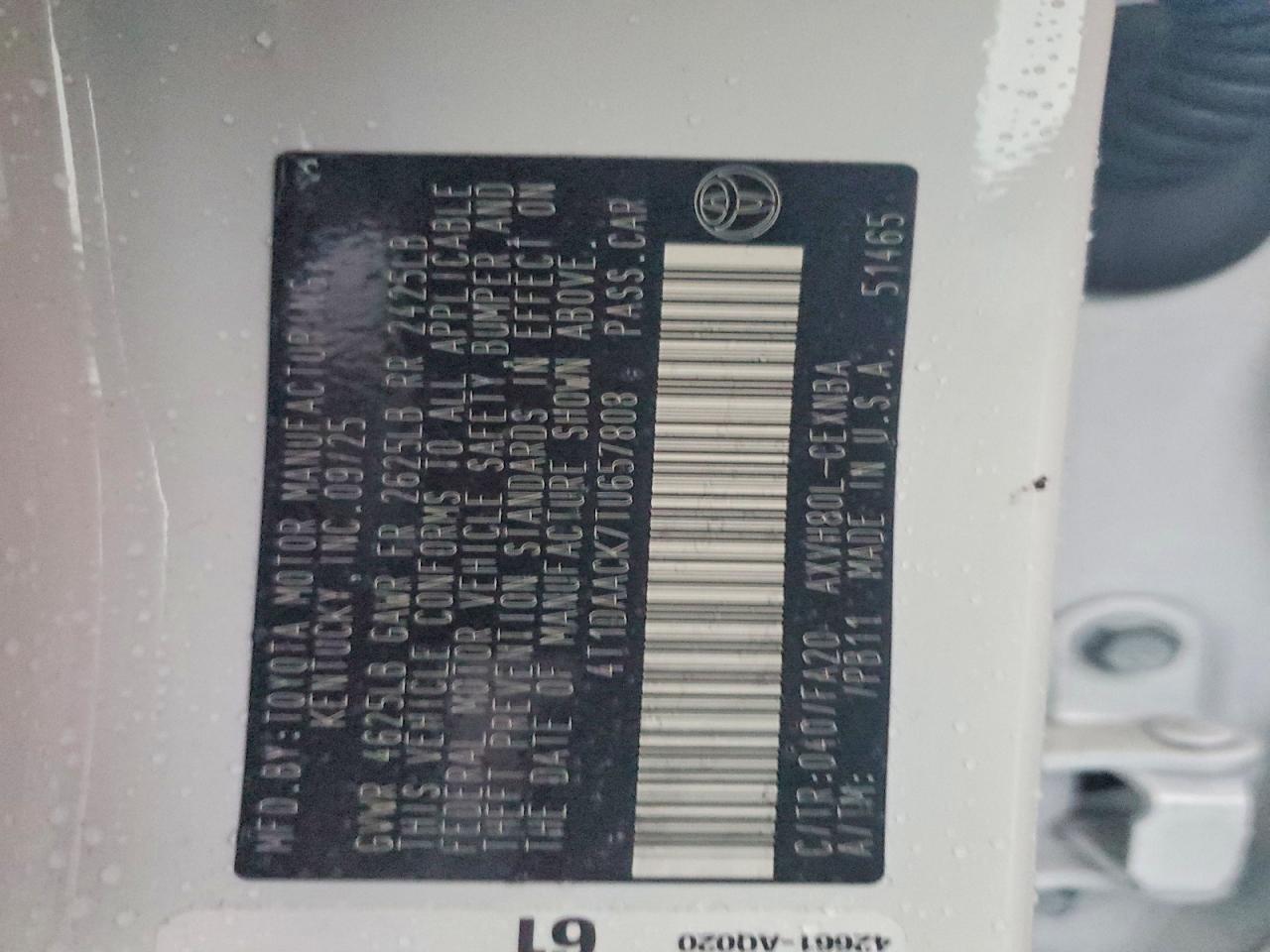 2026 TOYOTA CAMRY XSE photo 12