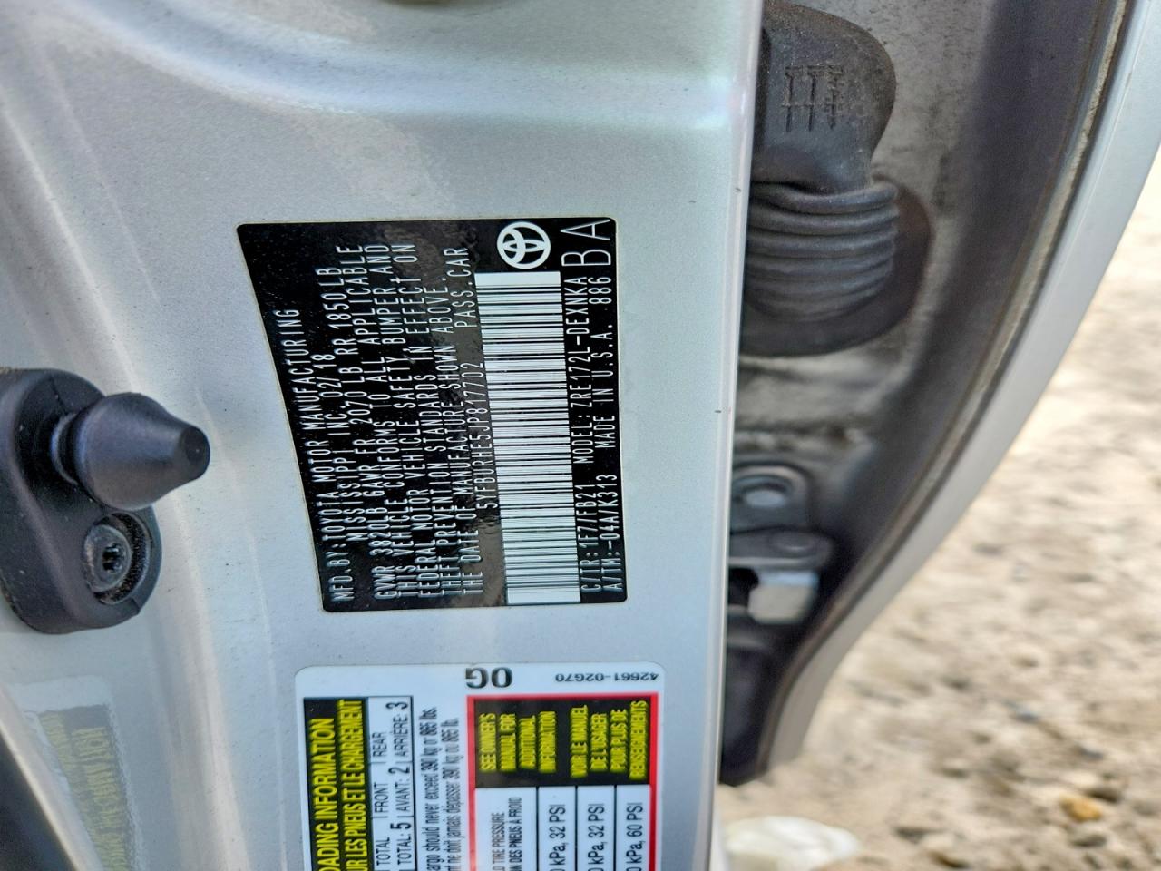2018 TOYOTA COROLLA L photo 12