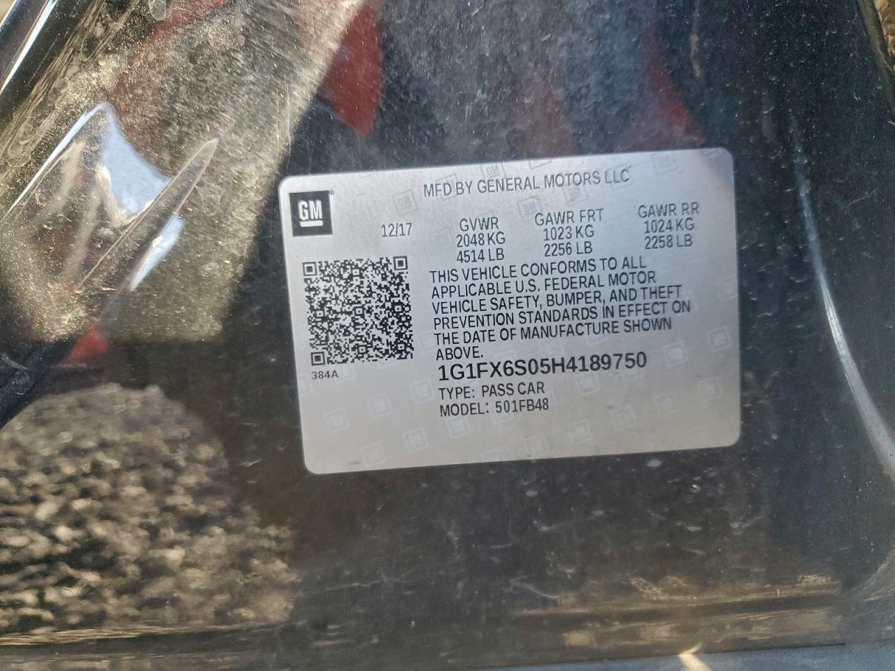 2017 CHEVROLET BOLT EV PREMIER photo 12