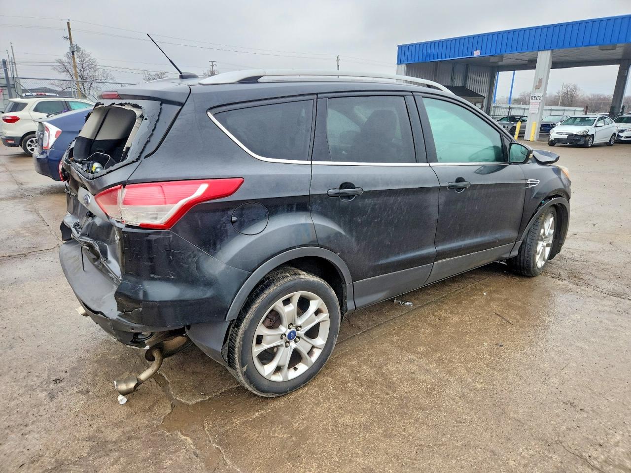 2014 FORD ESCAPE TITANIUM photo 5