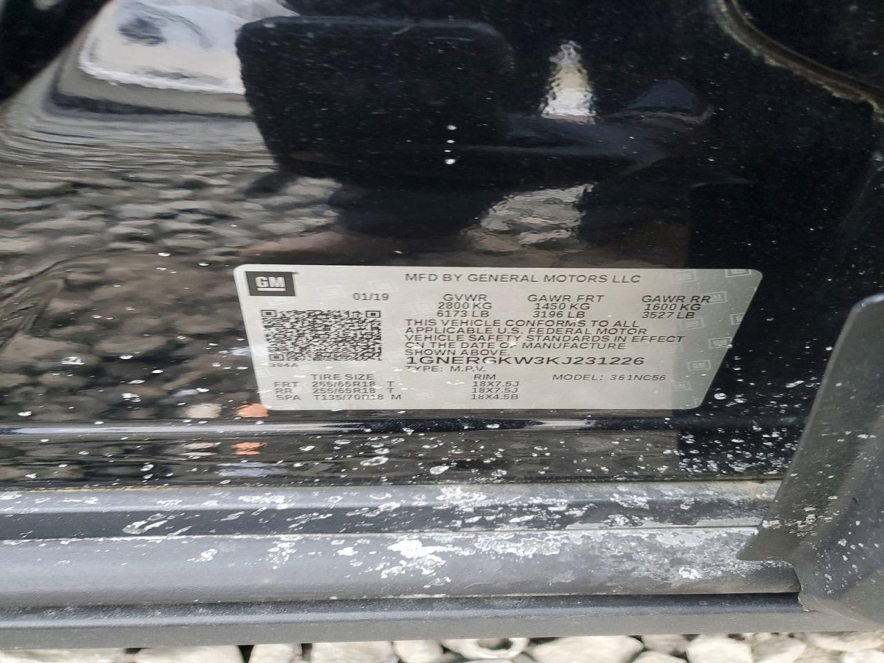 2019 CHEVROLET TRAVERSE LT photo 13