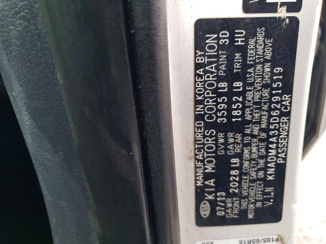 2013 KIA RIO LX photo 23