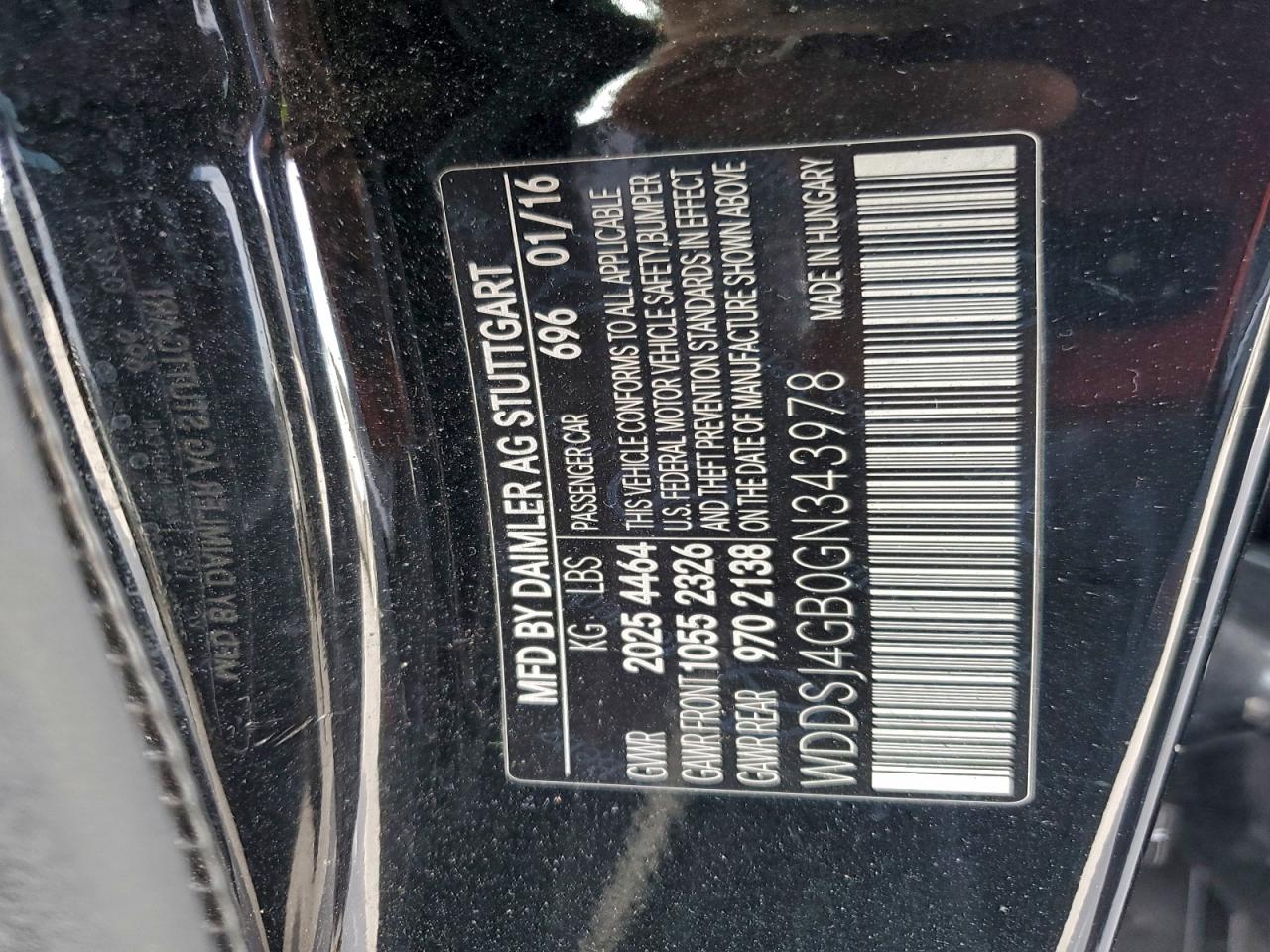 2016 MERCEDES-BENZ CLA 250 4MATIC photo 13